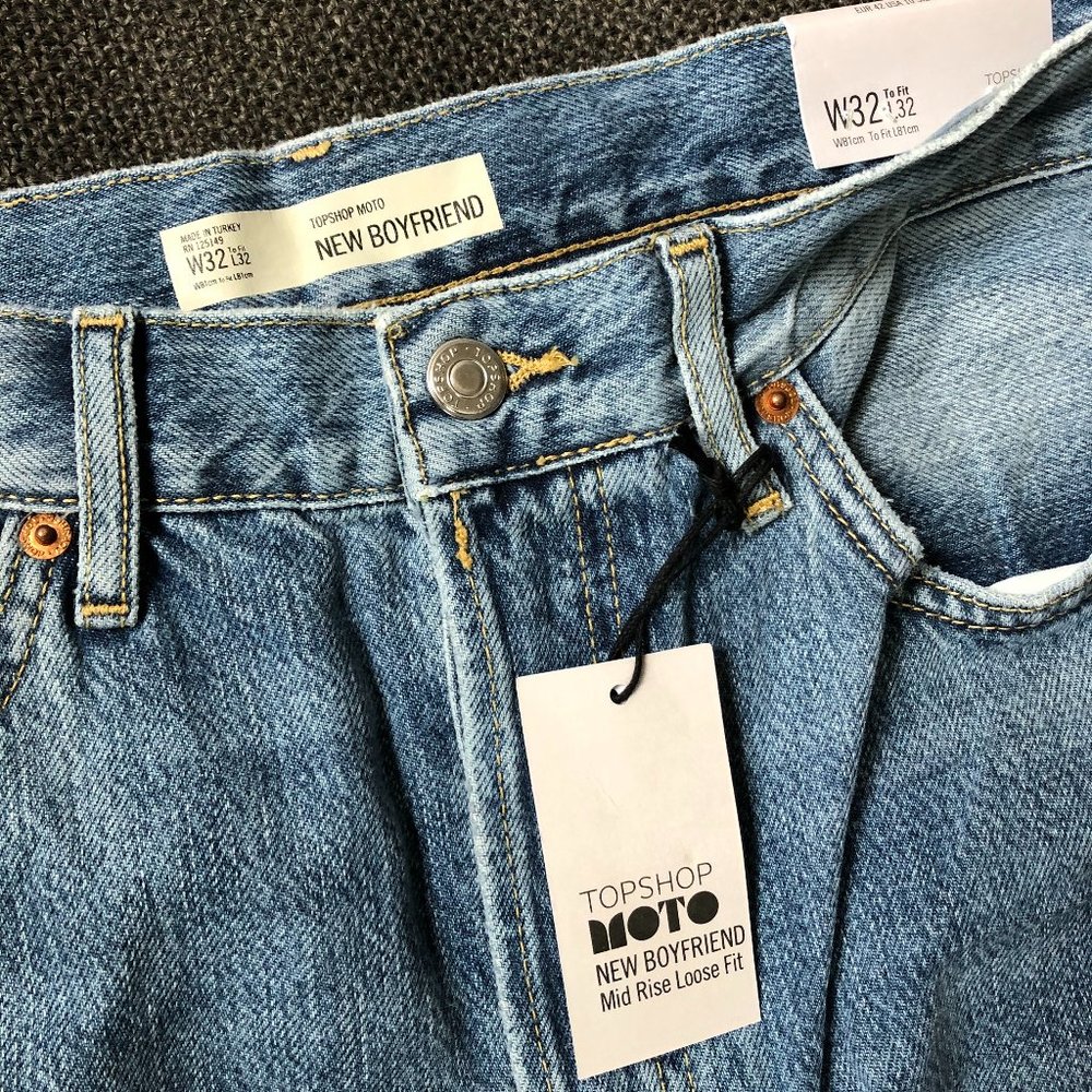 Topshop Moto New Boyfriend Jeans